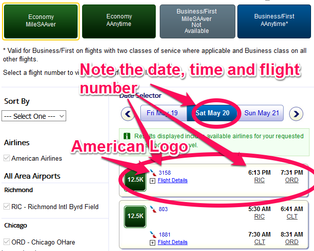 book a flight with american airlines miles