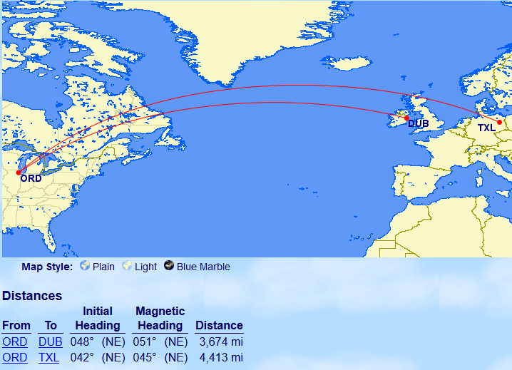 Dan's flights to Europe using Avios