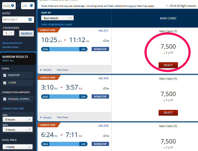 delta-exact-flights-ogg-to-lih-updated