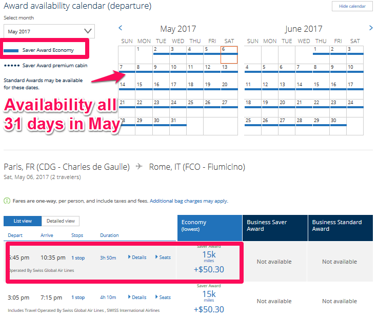 united-availability-cdg-fco-updated