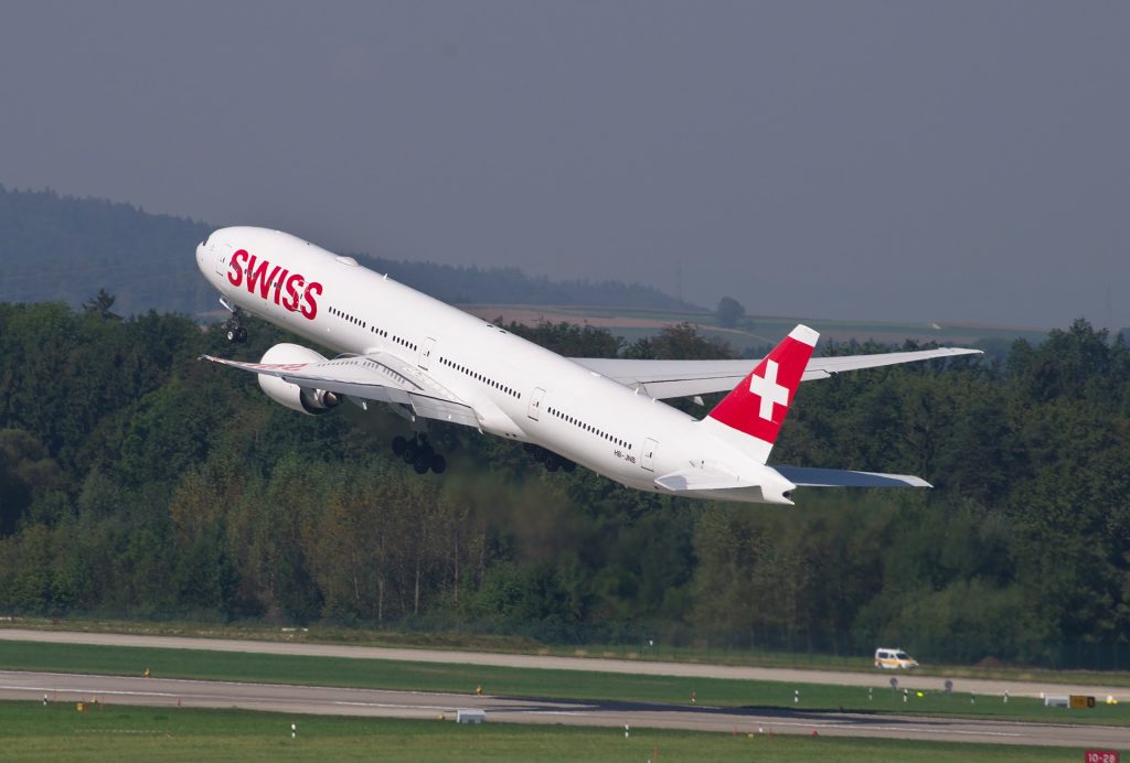 SWISS features a great Business Class