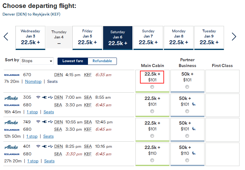 Icelandair Flight 680 Seating Chart