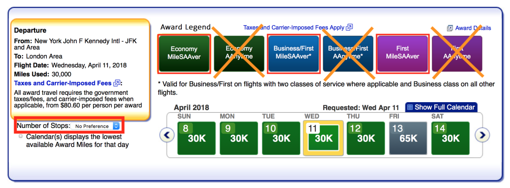 oneworld Award Availability
