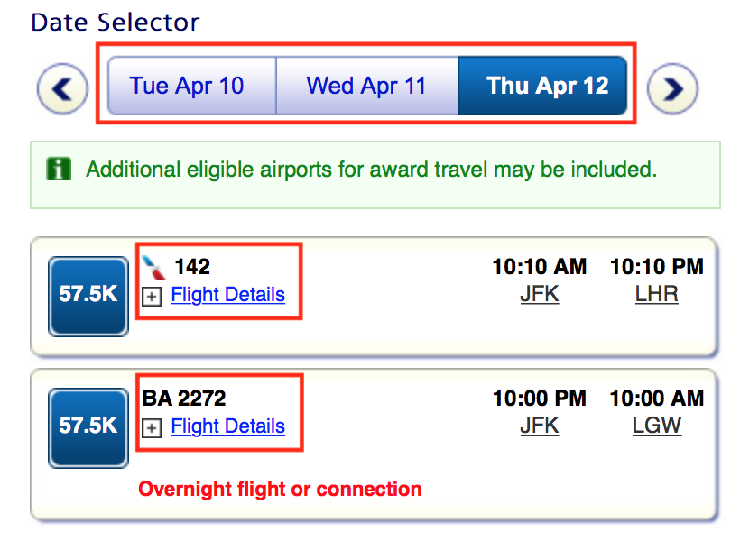 oneworld Award Availability